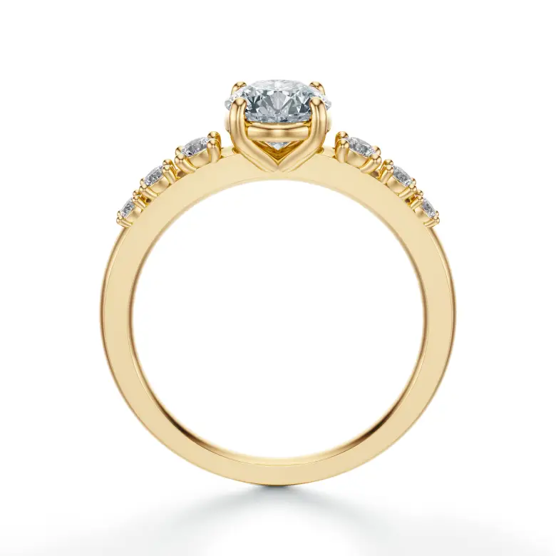 Pierścionek z dużym diamentem 1.0 ct SBPZ_021